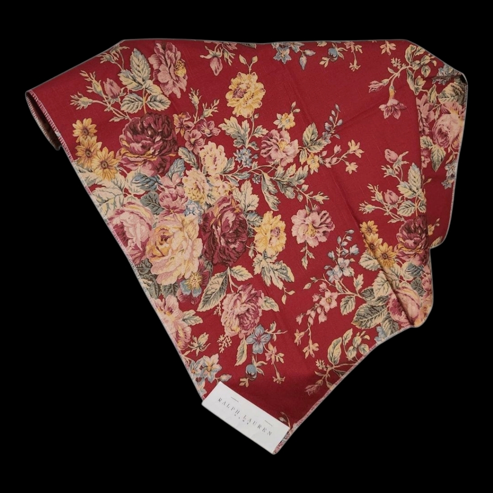 Vintage Ralph Lauren Floral Fabric NWT